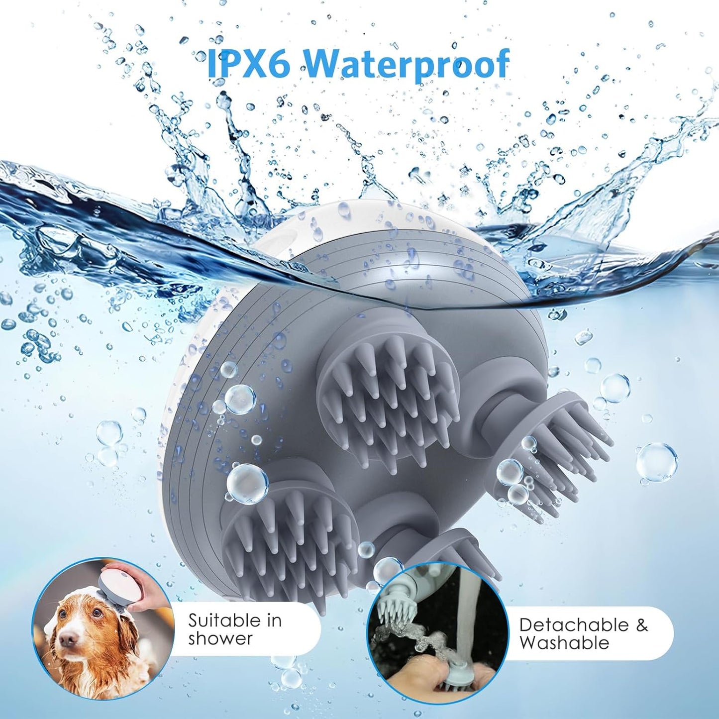 HydroScalp™ Rechargeable Head & Body Massager