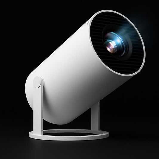 Mini Portable Projector – 4K & 1080P Compatible | WiFi 6, Bluetooth 5.0, Android 11