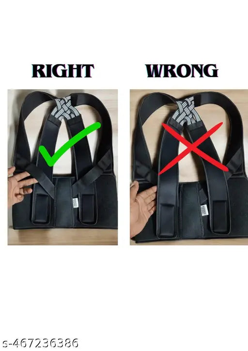 Posture Corrector Belt – Back & Shoulder Support (32–38” Waist)